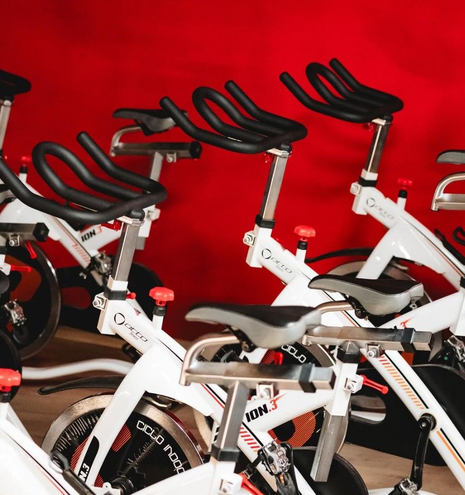 Bicicletes de la sala de spinning